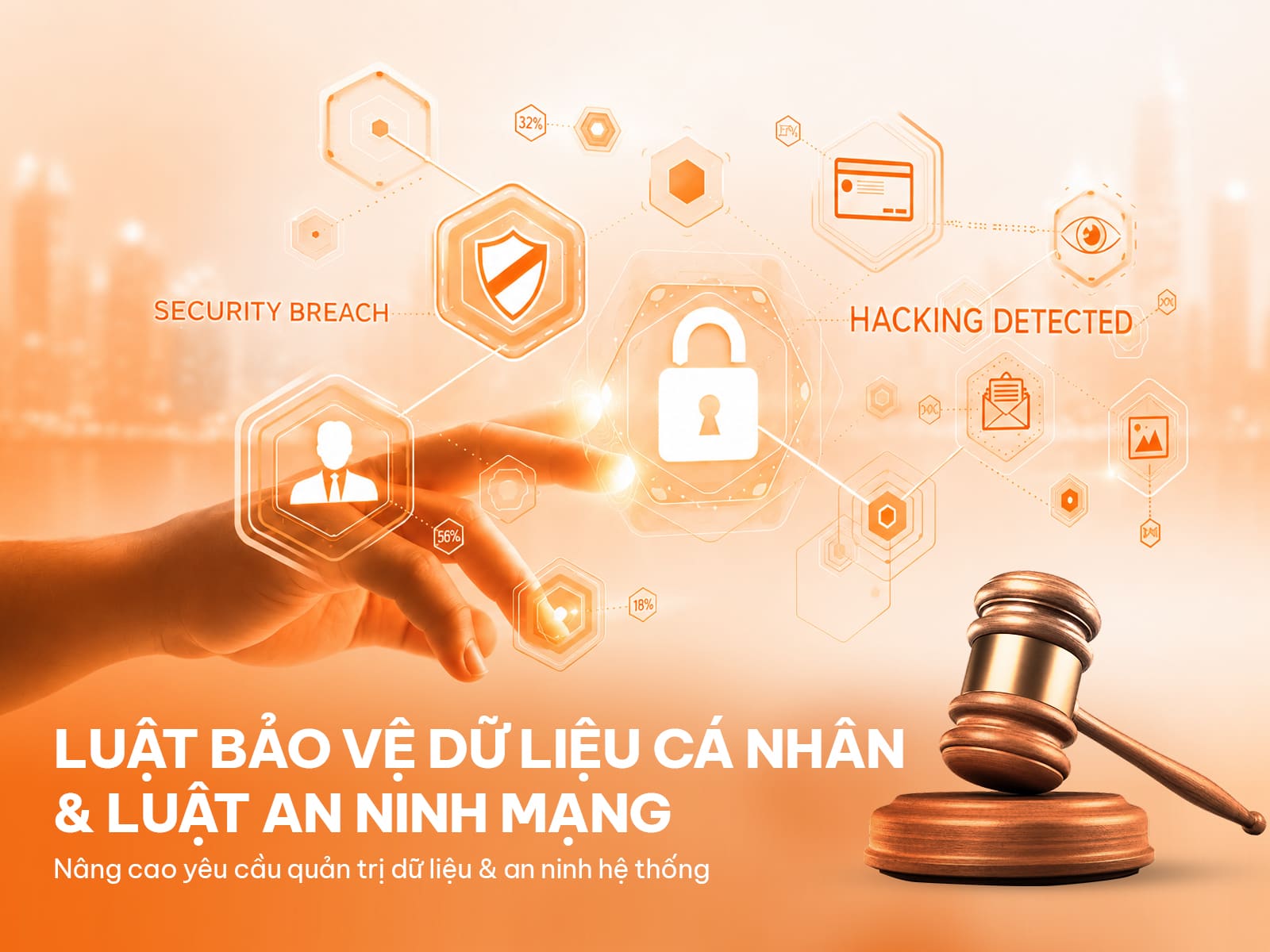 Đảm bảo Luật Bảo vệ dữ liệu cá nhân và Luật An ninh mạng giúp doanh nghiệp nâng cao niềm tin của khách hàng, giảm thiểu rủi ro pháp lý